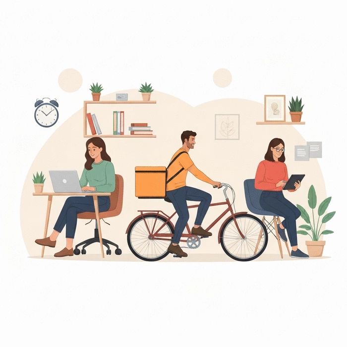 Flexible Gig Economy Side Hustles