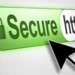 Using HTTPS makes your site secure